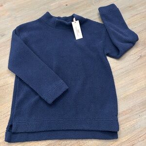 Girls Vinyard Vines mock neck fleece pull over NEW WITH TAGS!